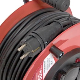 Удлинитель на катушке 4х50м с заземл. 16А IP44 Гефест 2.0 3.5кВт КГ 3х2.5 с предохранителем PROxima