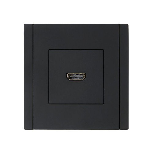 Розетка HDMI FORTE&PIANO FP140 черн. IEK FP-H10-K02