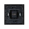 Розетка HDMI FORTE&PIANO FP140 черн. IEK FP-H10-K02