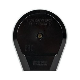 Вилка для разъема РШ-ВШ 32А 2P+PE 250В карболит. черн. EKF AS-250-B-02