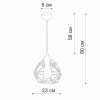 Подвес 1хE27 макс. 60Вт Vitaluce V4258-1/1S