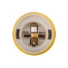 Патрон E27 силиконовый со шнуром 1м желт. Rexant 11-8889