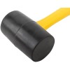 Киянка 65мм 680г фибергласовая ручка резинов. FIT 45514