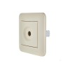 Розетка телевизионная оконечная TV СП ASTI IP20 в сборе крем. LEZARD 7081-0303-130