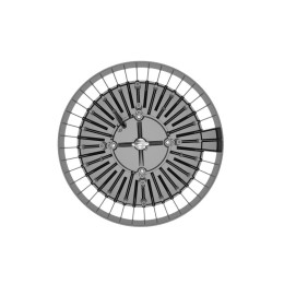 Светильник светодиодный ДСП IB 11 S 200W VW 840 BK 353х353х117мм 200Вт 4000К IP65 подвес черн. High