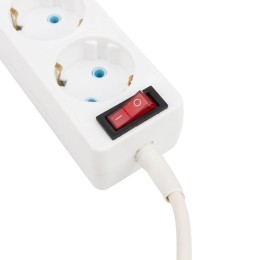 Удлинитель 3х5м с заземл. 6А IP20 ПВС 3х0.75 с выкл. бел. PROCONNECT 11-7213