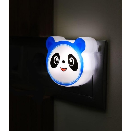 Светильник светодиодный NL-252 "Панда" LED ночник с выкл. 220В Camelion 15005