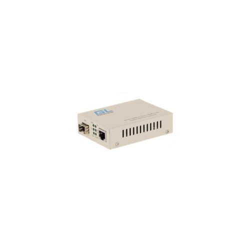 Конвертер UTP-SFP 10/100/1000Мбит/с в 1000Мбит/с rev2 NIKOMAX GL-MC-UTPG-SFPG-F.r2