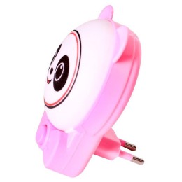 Светильник светодиодный NL-253 "Панда с бантиком " LED ночник с выкл. смена цветности свечения 220В