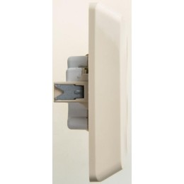 Розетка 2-м СП Этюд 16А IP20 250В с заземл. защ. шторки крем. SE PC16-108K