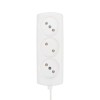 Удлинитель 3х1.5м без заземл. 6А IP20 Standard ШВВП 2х0.75 бел. PROCONNECT 11-7206