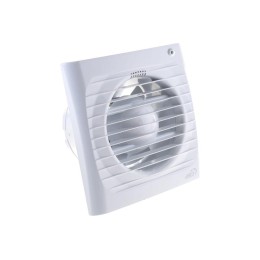 Вентилятор вытяжной осевой с обратным клапаном шнуровым тяговым выключателем D 100 ERA 4C-02