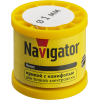 Припой 93 085 NEM-Pos02-61K-1-K200 (ПОС-61; катушка; 1мм; 200 г) Navigator 93085