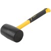 Киянка 80мм 900г фибергласовая ручка резинов. FIT 45515