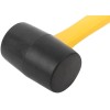 Киянка 80мм 900г фибергласовая ручка резинов. FIT 45515