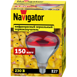 Термоизлучатель 93 971 NI-R125-150-230-Е27-ИКЗК Navigator 93971