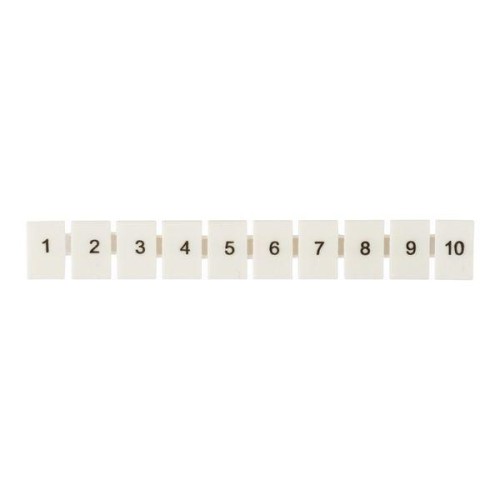 Маркеры для ST 1.5 с нумерацией 1-10 (уп.100шт) EKF zb-st-1.5-1-10