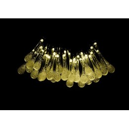 Светильник светодиодный SLR-G08-30W садовый; гирлянда капли теплый бел. солнечная батарея ФАZА 50409