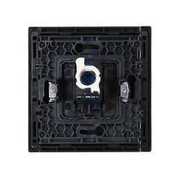 Розетка компьютерная RJ45 кат.6 FORTE&PIANO FP131 черн. IEK FP-K10-2-K02