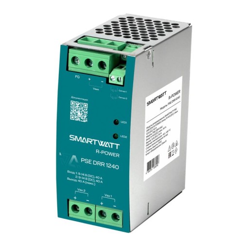 Модуль резервирования PSE DRR 1240 R-POWER Uвход. 9-14В (DC) Uвых. 12В (DC) 40А SMARTWATT 4512020450