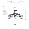 Люстра 5xE14 макс. 40Вт Vitaluce V4930-1/5PL