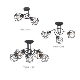 Люстра 5xE14 макс. 40Вт Vitaluce V4930-1/5PL