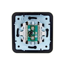 Розетка телевизионная оконечная TV СП ASTI IP20 в сборе черн. бархат LEZARD 7081-4242-130