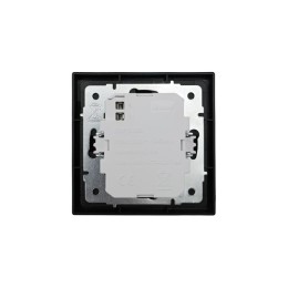 Розетка 1-мест. с 2-мест. USB разъем СП ZIMA IP20 черн. бархат LEZARD 704-4288-192