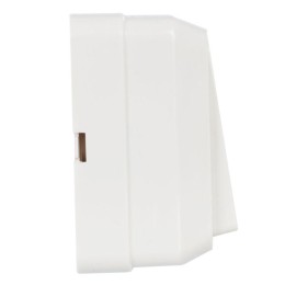 Выключатель кнопочный 1-кл. ОП Октава 10А IP20 ВСк20-1-0-ОБ бел. IEK EVO13-K01-10-DC