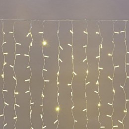 Гирлянда светодиодная "Светодиодный Дождь" 2х1.5м 300LED тепл. бел. 23Вт 230В IP65 постоян. свечение