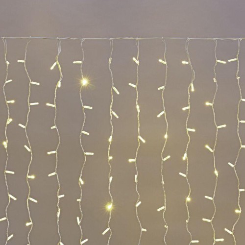 Гирлянда светодиодная "Светодиодный Дождь" 2х1.5м 300LED тепл. бел. 23Вт 230В IP65 постоян. свечение