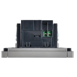 Розетка USB A+C сталь FORTE&PIANO 18Вт FP551 IEK FP-U22-018-K46