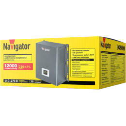 Стабилизатор напряжения 61 782 NVR-RW1-12000 Navigator 61782