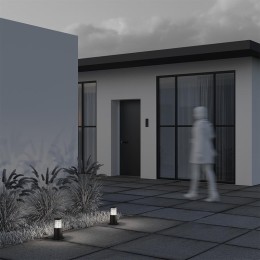 Светильник Bronx 1х60Вт E27 IP54 ландшафтный Maytoni O576FL-01B1