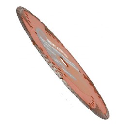 Диск алмазный отрезной Турбо - сегментный 230х22.2мм сухая резка Вихрь 73/10/3/22