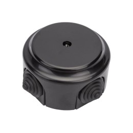Коробка монтажная Ретро черн. Bylectrica КМ-449 черн.