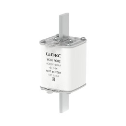 Предохранитель YON ножевого типа FG2 200А 400В хар-ка aR DKC 1FG02-0200-400V-AR