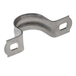 Скоба крепежная двухлапковая СМД d19-20мм для металлорукава d15мм (уп.100шт) Rexant 28-1023-1