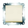 Выключатель 1-кл. 1мод. СП Cosmo 10А IP20 механизм крем. ABB 619-010300-200