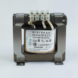 Трансформатор ОСО-0.4-09 380/24В УХЛ3 Кострома ОС0000015921
