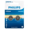 Элемент питания литиевый CR2016 (блист. 2шт) Philips Б0064674