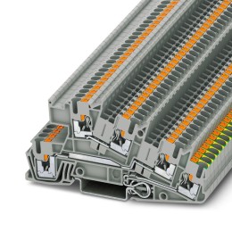 Клемма заземления PTI 2.5-PE/L/L для выполнения проводки в зданиях Phoenix Contact 3213949