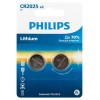 Элемент питания литиевый CR2025 (блист. 2шт) Philips Б0064660