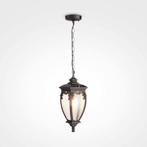 Светильник Fleur 1х60Вт E27 IP44 подвесной Maytoni O414PL-01BZ