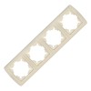 Рамка 4-м Маргарита горизонт. сл.кость (ivory) UNIversal МР004Г-I