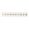 Маркеры для UT/ST/Push-in 2.5 с нумерацией 1-10 (уп.100шт) EKF zb-st-2.5-1-10