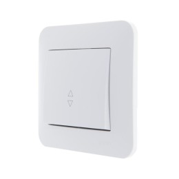 Переключатель проходной 1-кл. 1п СП Karina 10А IP20 механизм бел. LEZARD 707-0288-105