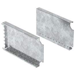 Панель монтажная бок. перфорированная 200х400 (уп.2шт) FORMAT IEK FO-00-MPSP-020-040
