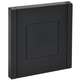 Заглушка с суппортом FORTE&PIANO FP141 черн. IEK FP-PL10-K02