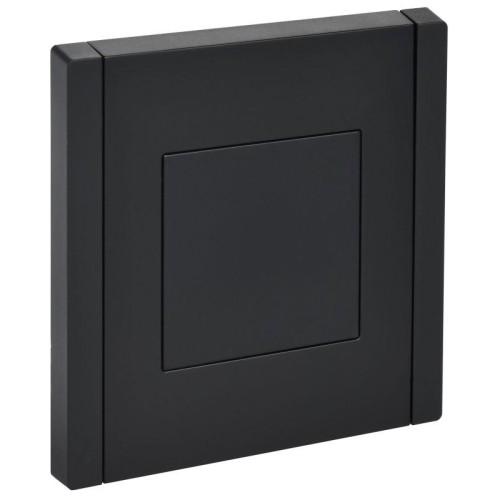 Заглушка с суппортом FORTE&PIANO FP141 черн. IEK FP-PL10-K02